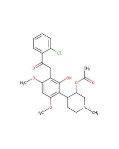 Astatech 4-(3-(2-(2-CHLOROPHENYL)-2-OXOETHYL)-2-HYDROXY-4,6-DIMETHOXYPHENYL)-1-METHYLPIPERIDIN-3-YL ACETATE; 0.25G; Purity 98%; MDL-MFCD18642829